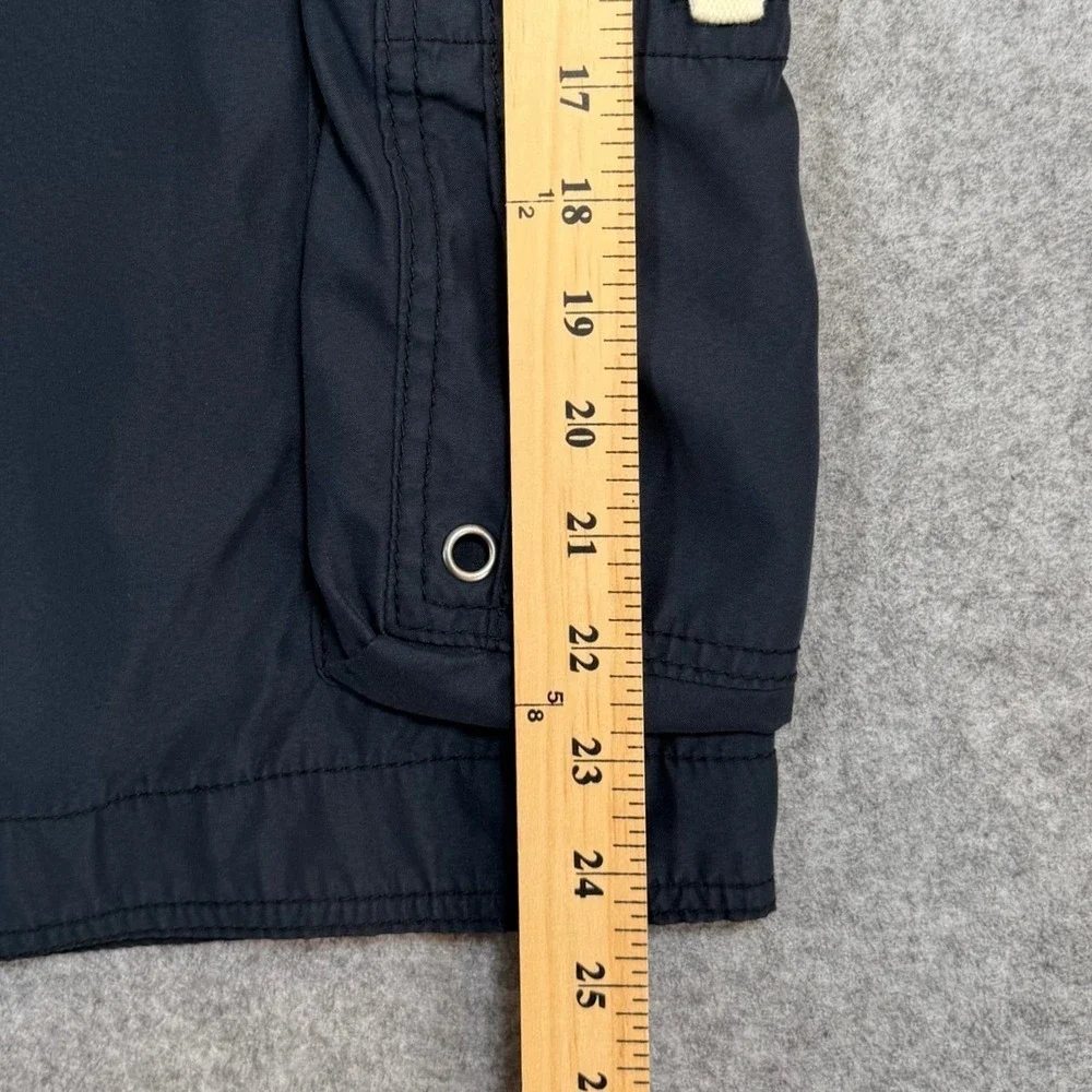 VTG Y2K Hollister Men XL Cargo Board Shorts Navy Blue Swim Trunks 1922